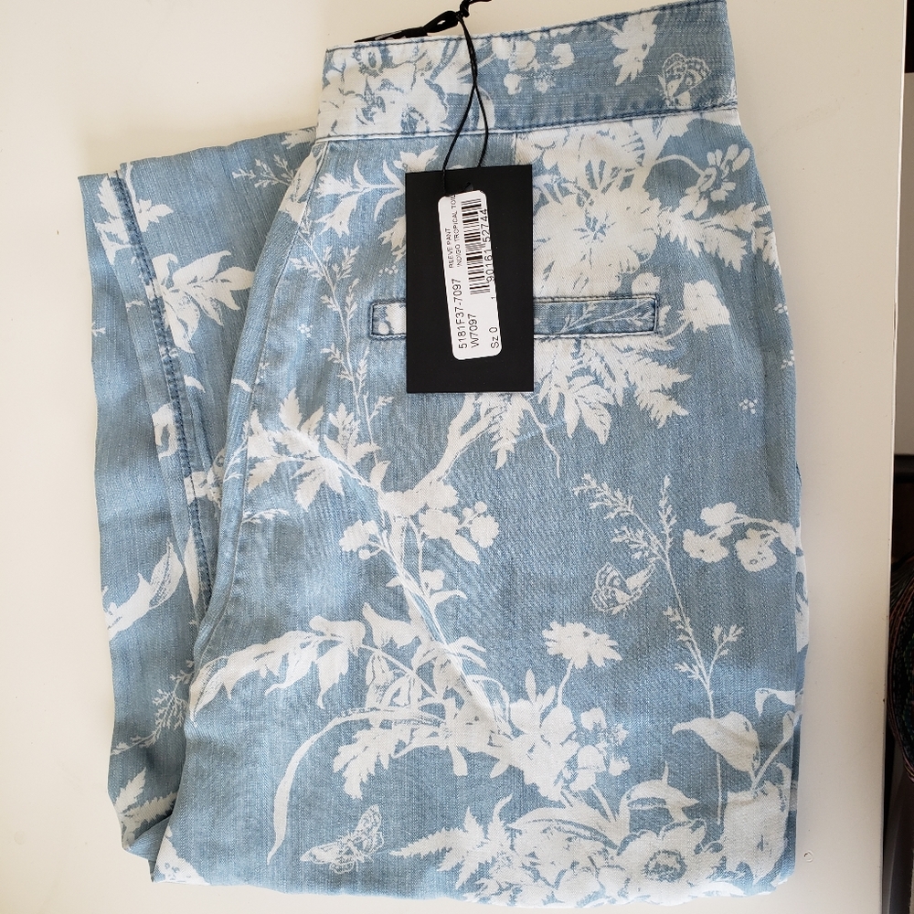 NWT PAIGE – Reeve Floral Wide Leg Tencel Pants - Picture 5 of 10